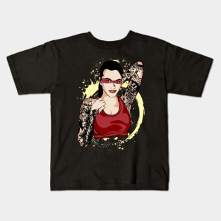 Lady Tattooed 4 Kids T-Shirt